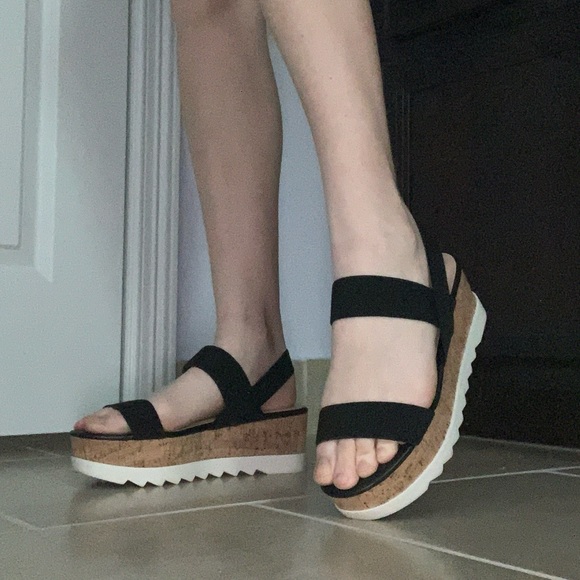 Madden Girl Multicolor Platforms - Picture 1 of 4